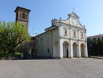Novellara, Santuario della Beata Vergine della Fossetta, erbaut 1654 bis 1658 (12.04.2024)
