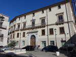 Corigliano, Rathaus an der Piazza del Popolo (07.04.2024)