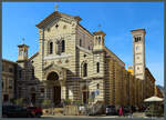 Die Kirche  Nostra Signora della Neve  wurde um 1900 im neo-romanischen Stil im Zentrum von La Spezia errichtet.