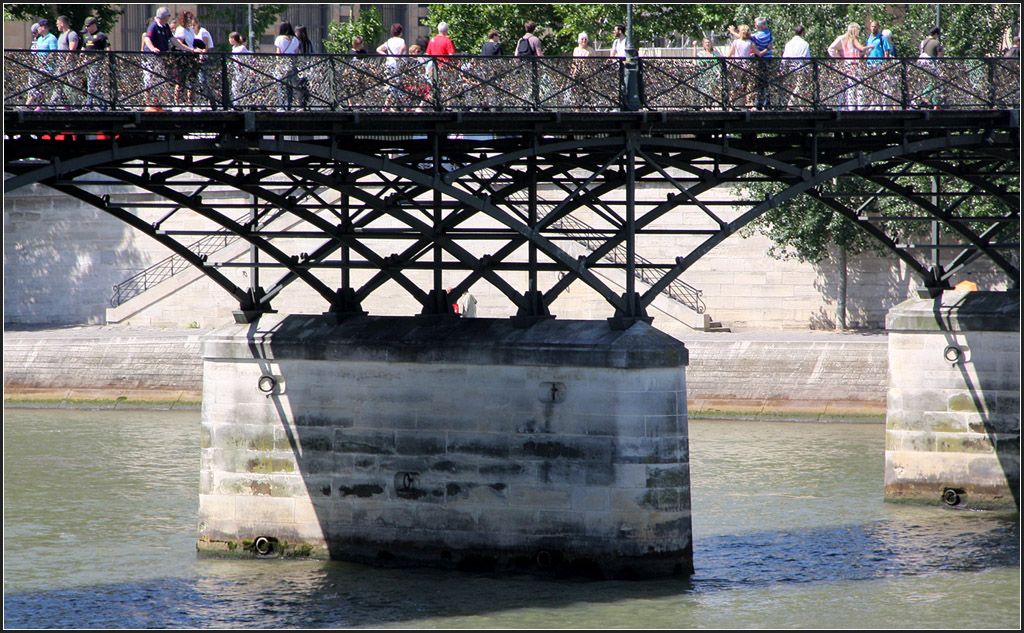 . Seine-Brcken in Paris - Pont des Arts, 17.07.2012 (Matthias)