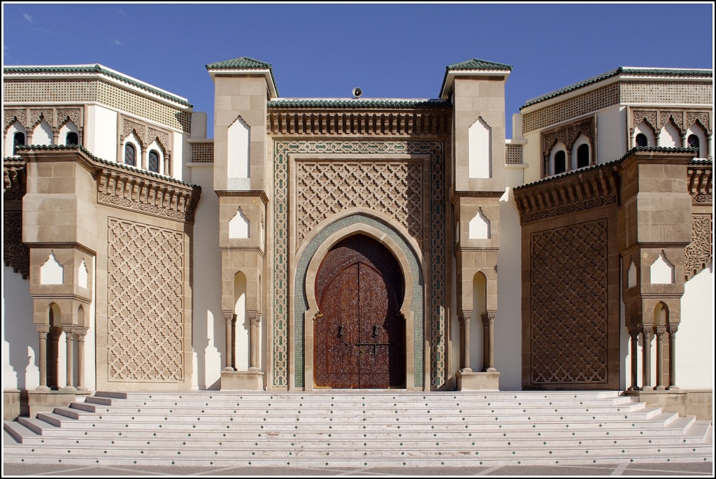 Agadir. Die Moschee Mohammend V. 14.10.2011 Staedtefotos.de