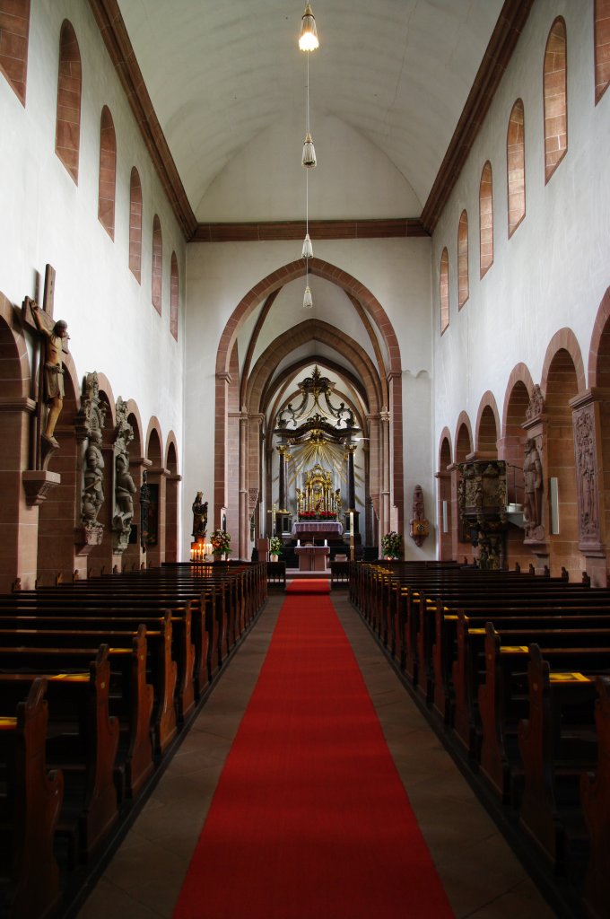 Aschaffenburg, Stiftskirche St. Peter und Alexander, erbaut ab 975 (26.04.2009)