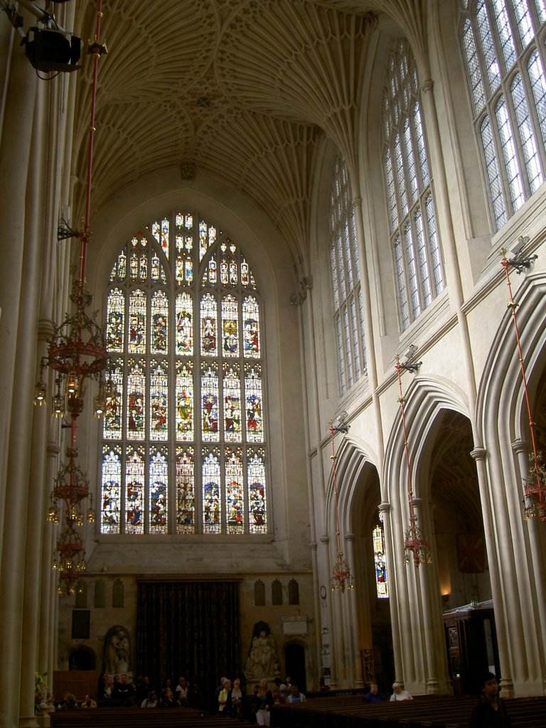 Bath, Abbey Church, Querschiff (27.09.2009)