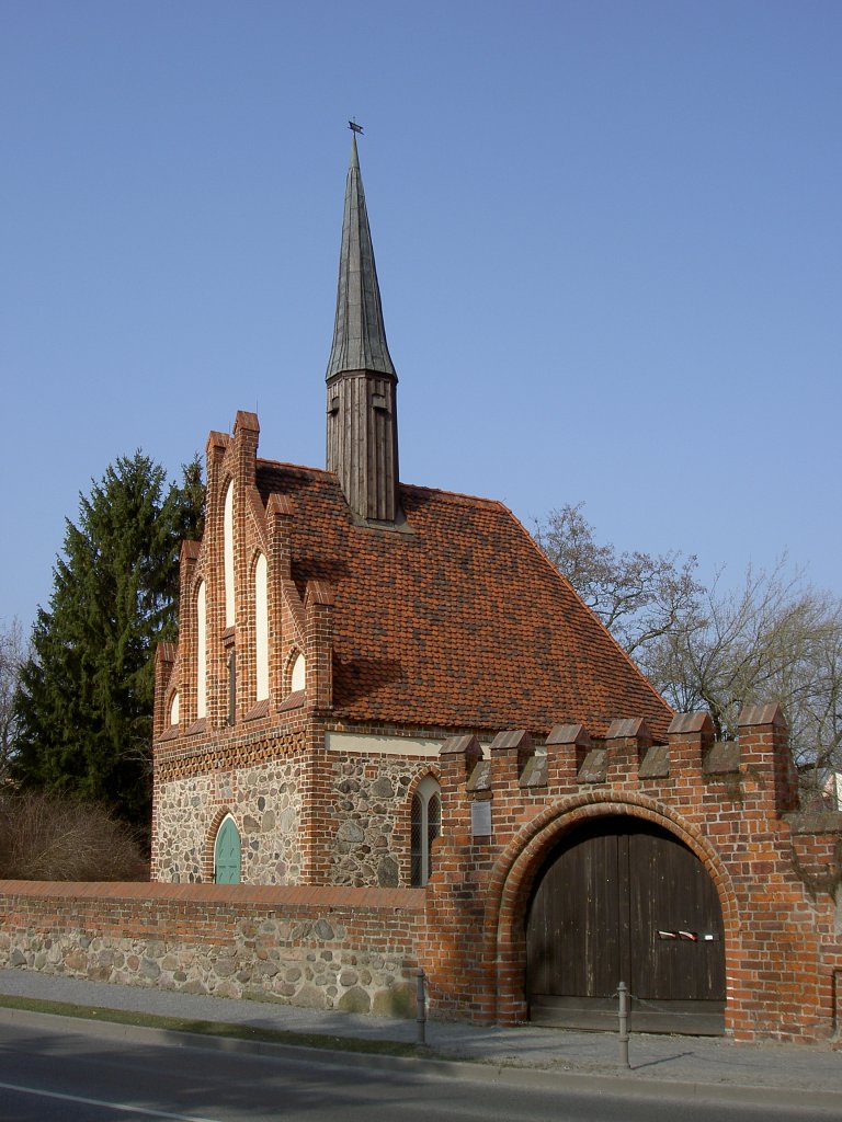 Bernau, Kapelle des St. Georgen Hospitals an der Mhlenstrae (17.03.2012)