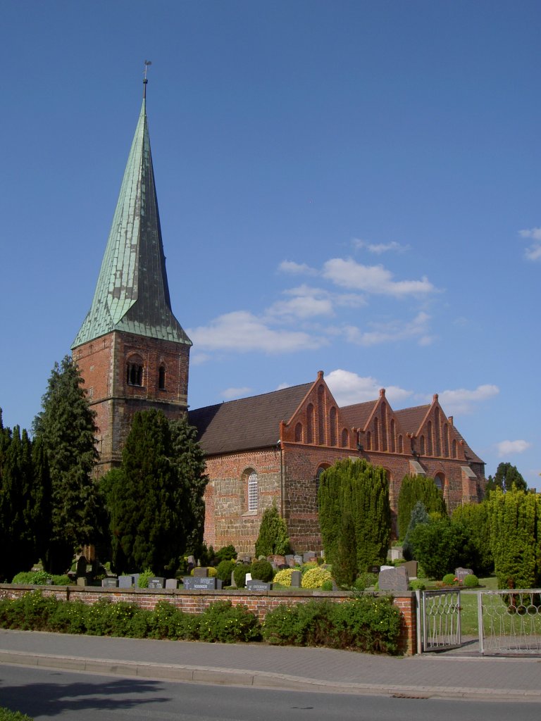 Berne, Gotische St. gidius Kirche, erbaut um 1240 (25.05.2011)
