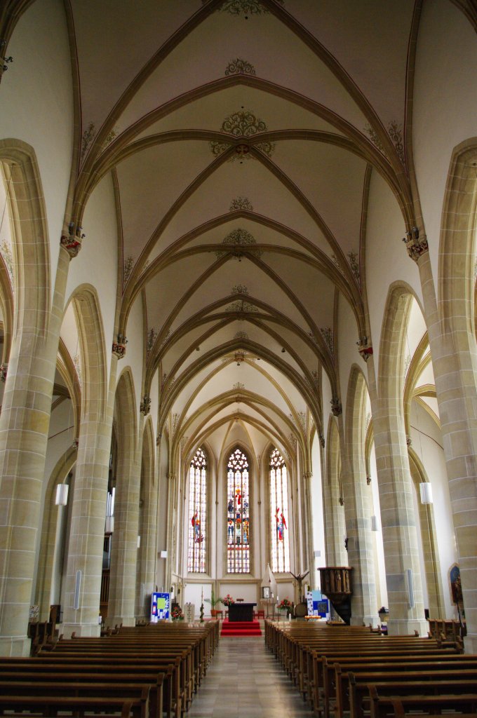 Bocholt, St. Georg Kirche, Sptgotisches Langschiff (30.05.2011)