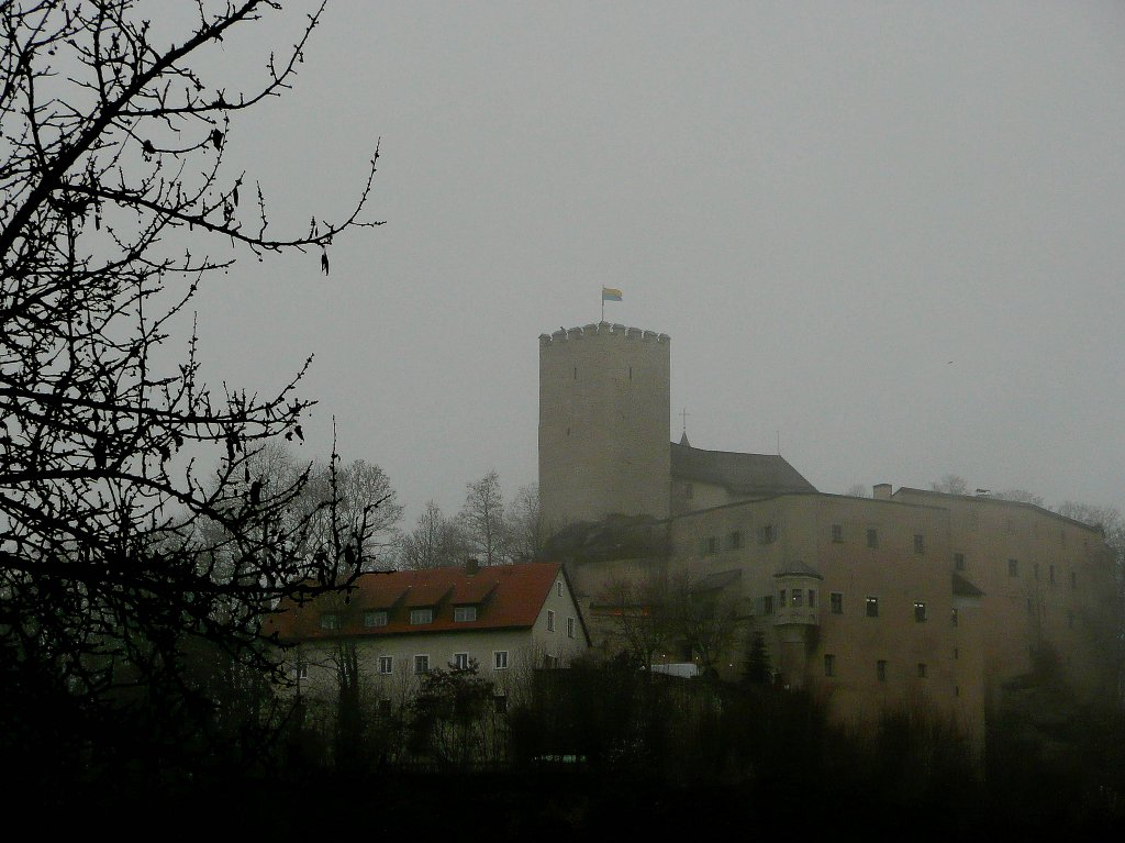 Burg Falkenstein (Oberpfalz). Foto am 26.11.2011