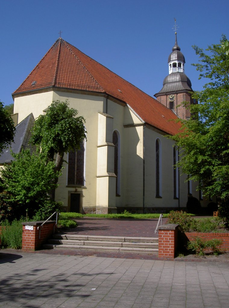 Cloppenburg, barocke St. Andreas Kirche aus dem 18. Jahrhundert (25.05.2011)