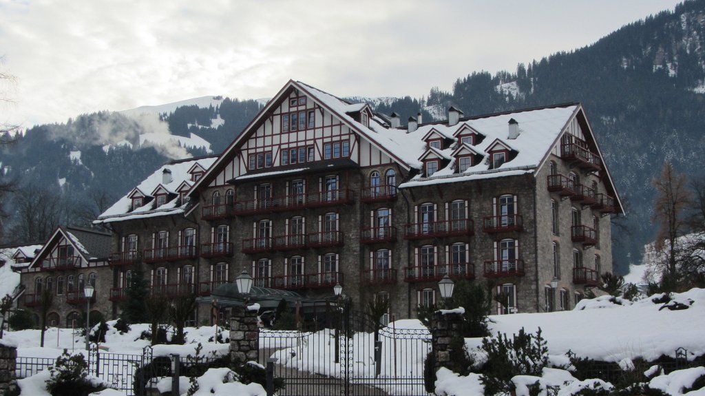 Das Grandhotel in Kitzbhel.(30.12.2012)