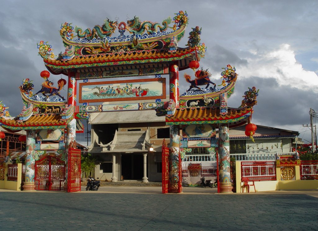 Das Haupteingangstor zum Tempelbereich. (22.06.2010)