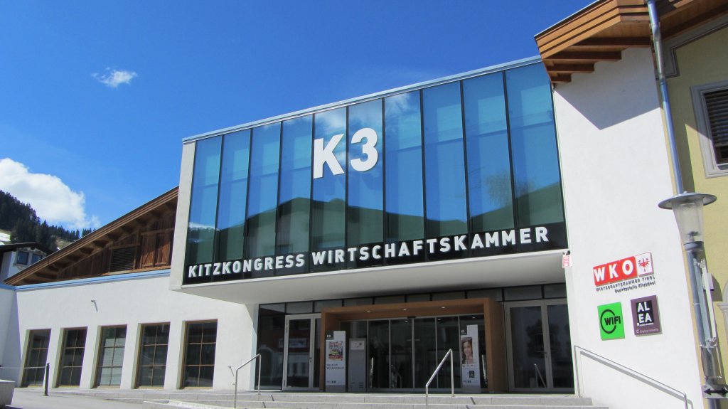 Das Kongresszentrum der Wirtschaftskammer in Kitzbhel.(21.4.2012)
