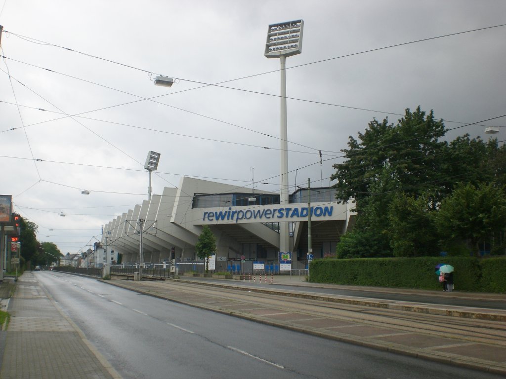 Das Rewirpowerstadion. Heimspielsttte des 2. Bundesligisten VFL Bochum.(19.7.2012)