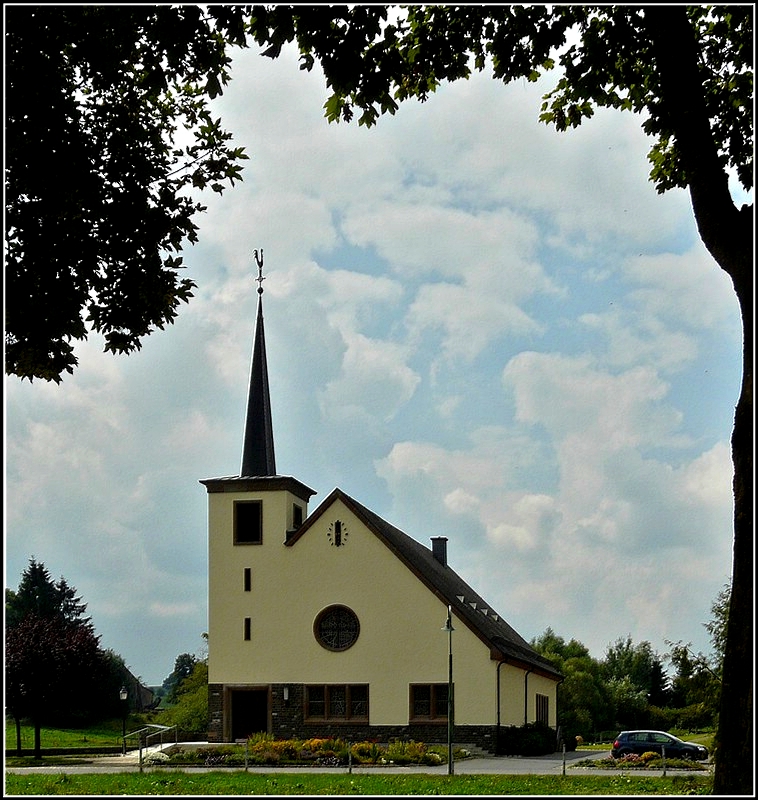 Die Kirche von Hoffelt. 12.08.2010 (Jeanny)
