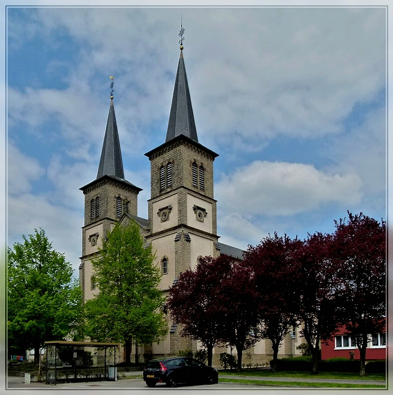 Die Kirche von Mertert. 17.04.2011 (Jeanny)
