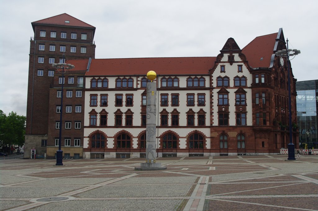 Dortmund, Rathaus am Friedensplatz (31.07.2011)