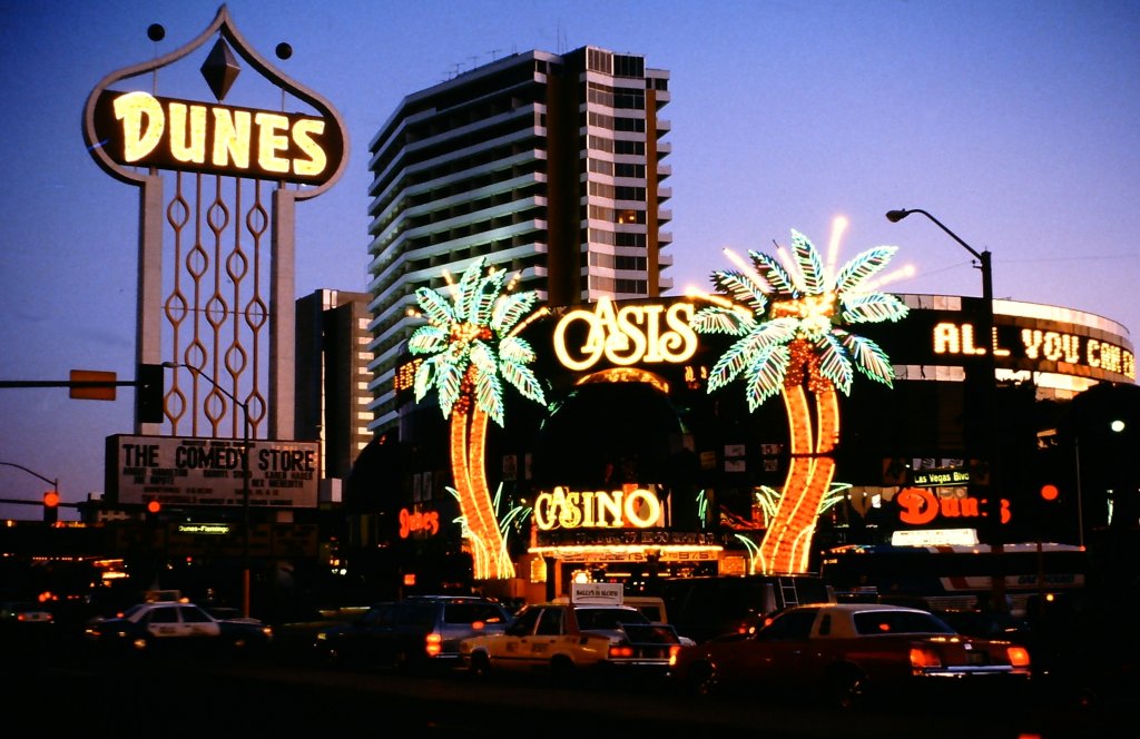 Dunes Hotel und Casino in Las Vegas am 22. Juni 1987.