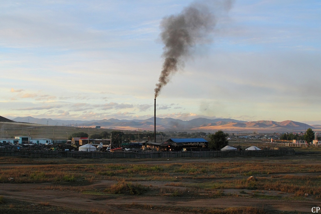 Eine kleine Fabrik in der nrdlichen Mongolei. (13.9.2011) 
