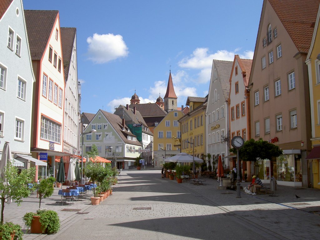 Ellwangen, Marienstrae in der Altstadt (01.06.2008)