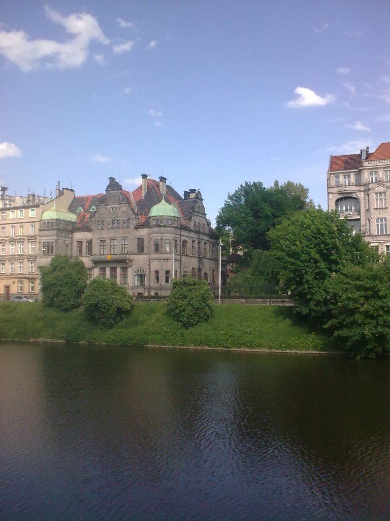 Generalkonsulat der Bundesrepublik Deutschland am Stadtgraben in Breslau (Wroclaw). Mai 2013