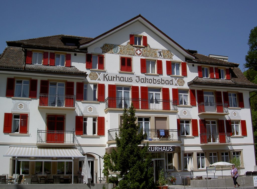 Gonten, Kurhotel Jakobsbad, Appenzell (21.08.2011)