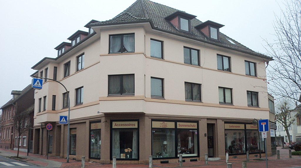 Haus mit Cardinenheschft in Lehrte/Marktstrae. Foto vom 21.11.10.