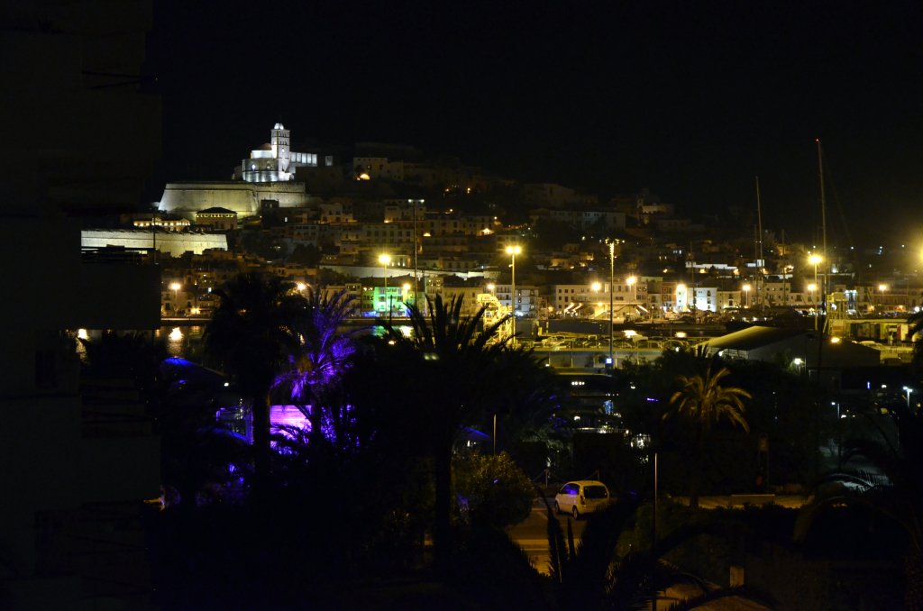 Ibiza bei Nacht. (10.05.2013)