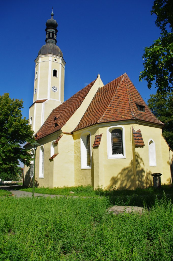 Lauchhammer, Ev. Nikolaikirche, Kreis Elbe-Elster (24.07.2011)