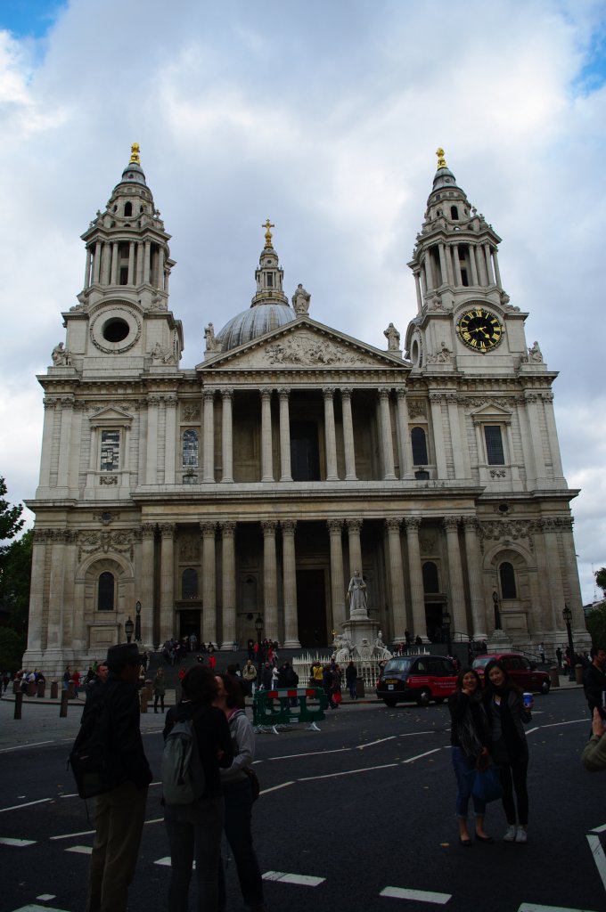 London, St. Pauls Kathedrale, erbaut von Sir Christopher Wren (03.10.2009)
