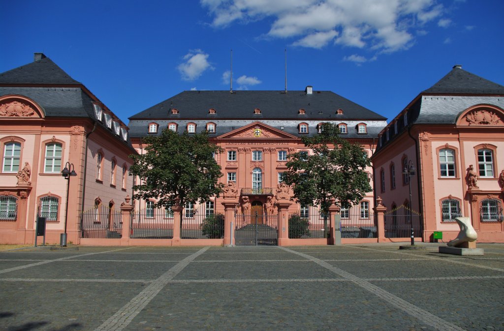 Mainz, Deutschhaus, heute Landtag von Rheinland-Pfalz, erbaut 1730 bis 1737 von Anselm Franz Freiherr von Ritter zu Groenesteyn (30.08.2009)