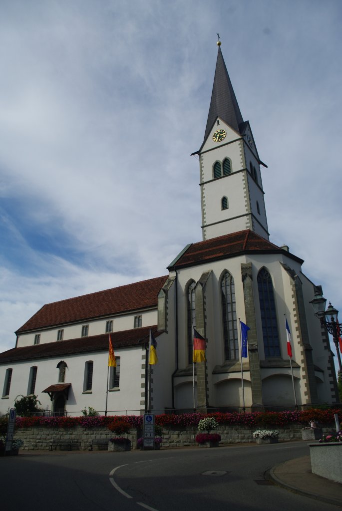 Markdorf, St. Nikolaus Kirche, erbaut ab 1370 (11.09.2011) 