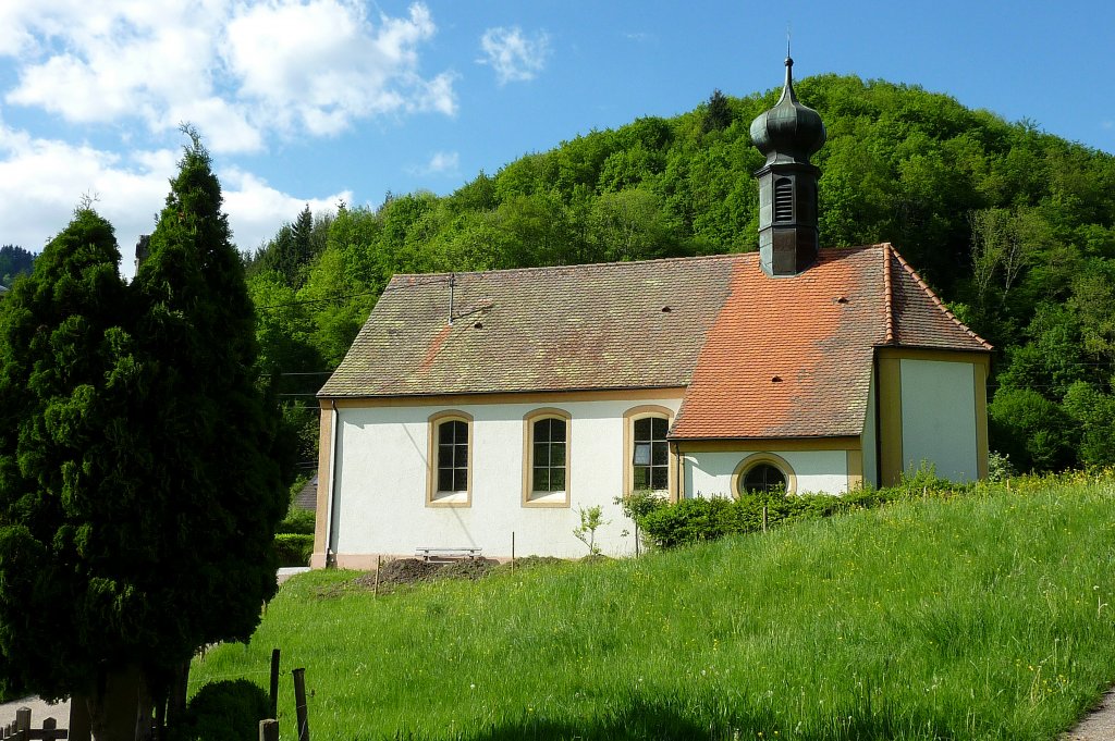 Mnstertal im Schwarzwald, die Spielwegkapelle, Mai 2012