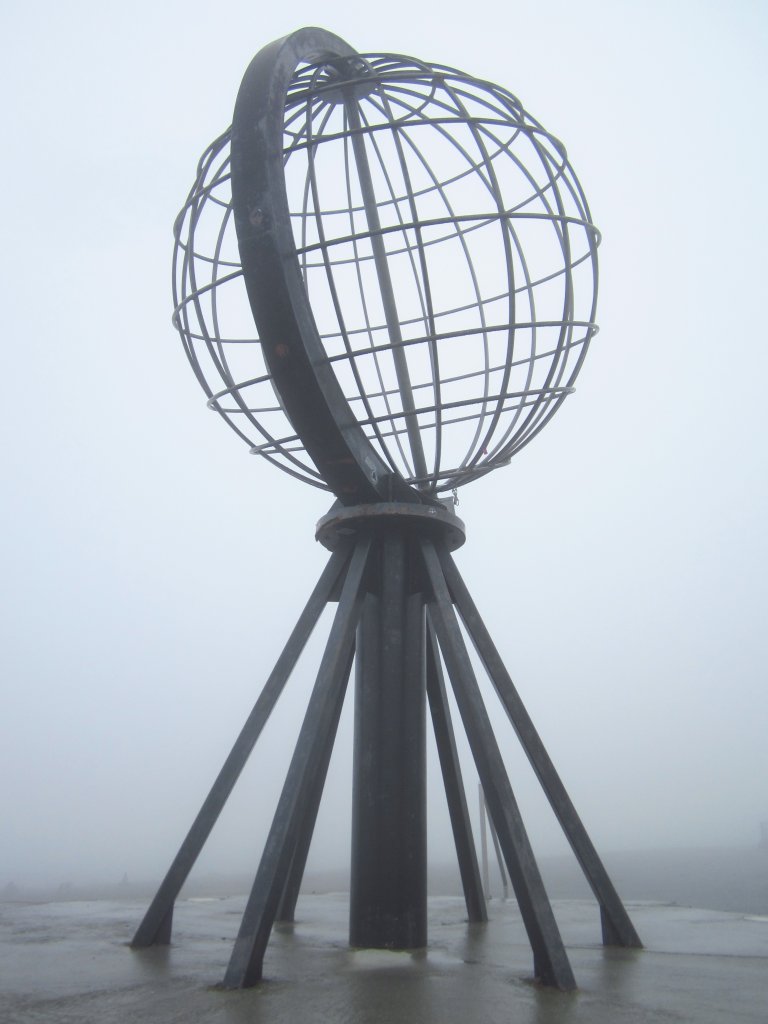 Nordkapplateau im Nebel (04.07.2013)