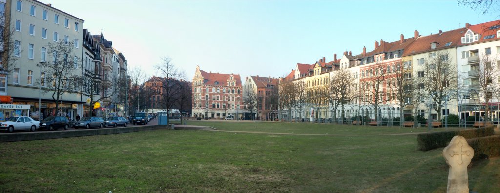 Pamorana Bild von Welfenplatz in Hannover, am 01.03.2011.