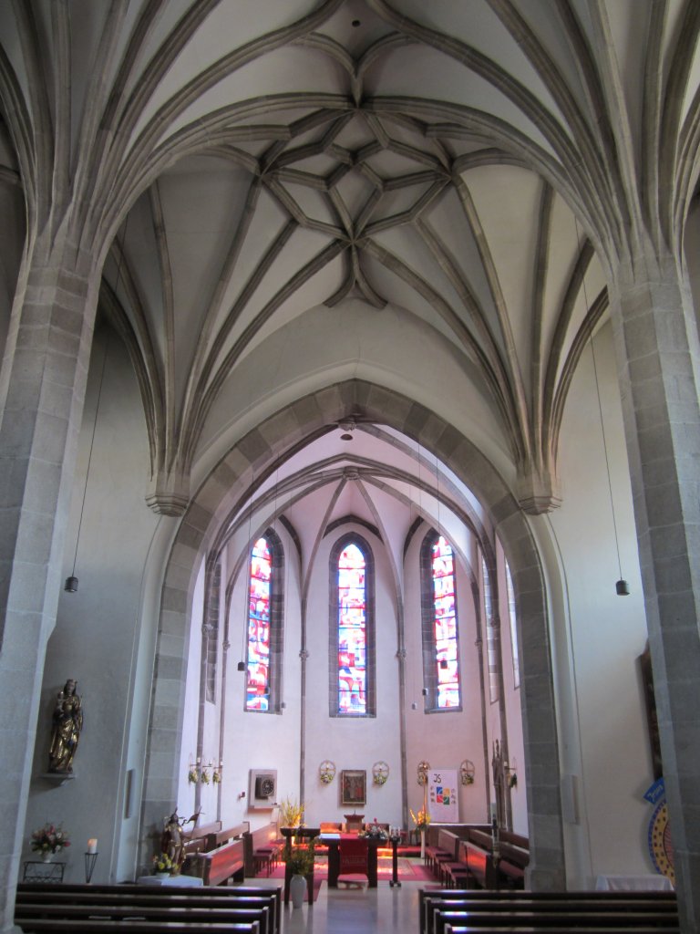 Perg, gotischer Chor der Pfarrkirche St. Jakobus (21.04.2013)