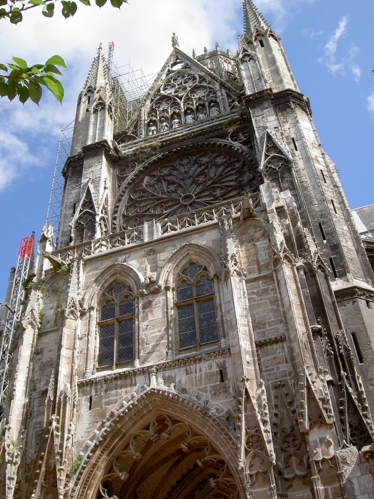 Rouen, gotische Basilika St. Quen (06.07.2008)