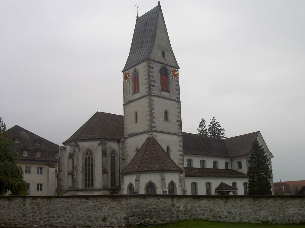 Schnis, Stiftskirche St. Bastian, erbaut ab 1782, Kanton St. Gallen 
(13.10.2010)