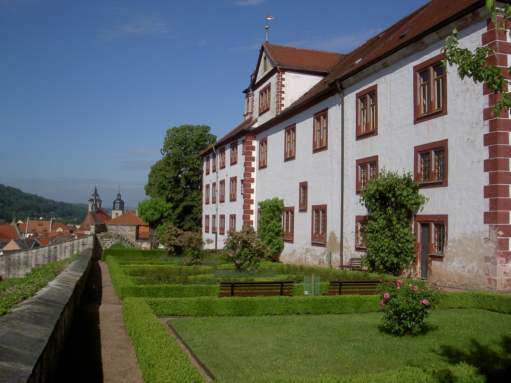 Schmalkalden, Schloss Wilhelmsburg, Nebenresidenz der Landgrafen von Hessen, erbaut von 1585 bis 1590 unter Wilhelm IV. von Hessen (16.06.2012)
