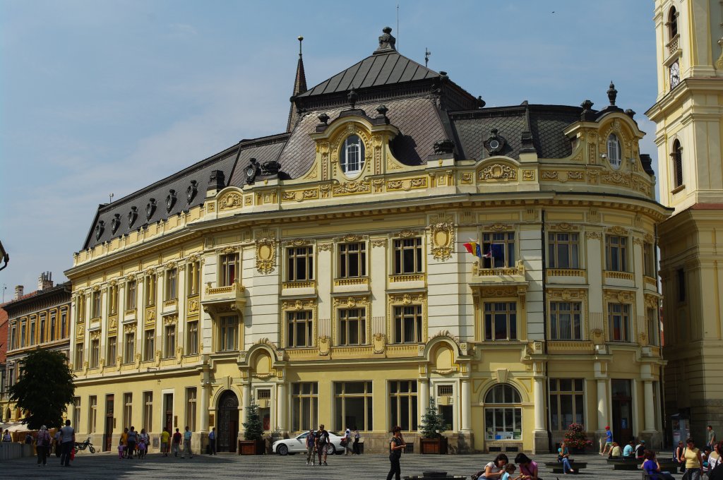 Sibiu (Hermannstadt), Rathaus (10.08.2009)