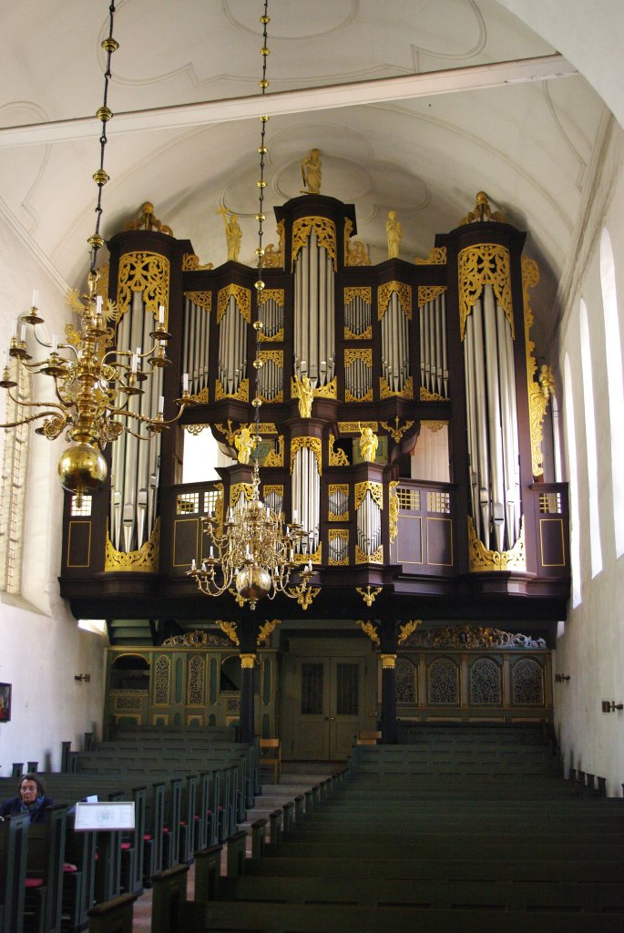 Stade, St. Cosmae Kirche, Orgel erbaut von 1668 bis 1675 von Berendt Hus 
(09.05.2011)