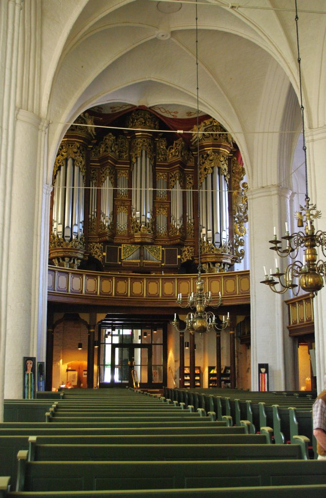 Stade, St. Wilhadi Kirche, Orgel von Erasmus Bielfeldt (09.05.2011)