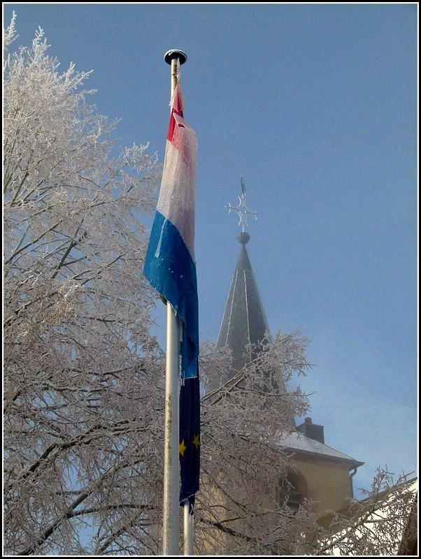Unterkhlte Fahne am 31.12.2011 in Berl. (Jeanny)