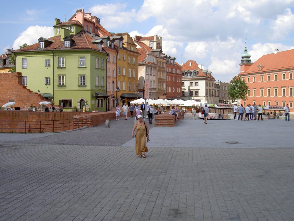Warschau, Schloplatz (01.07.2010)