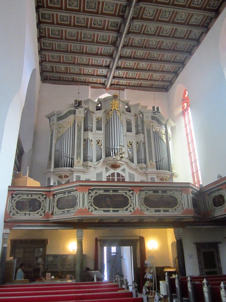 Weida, Orgel der Stadtkirche St. Marien (13.06.2012)