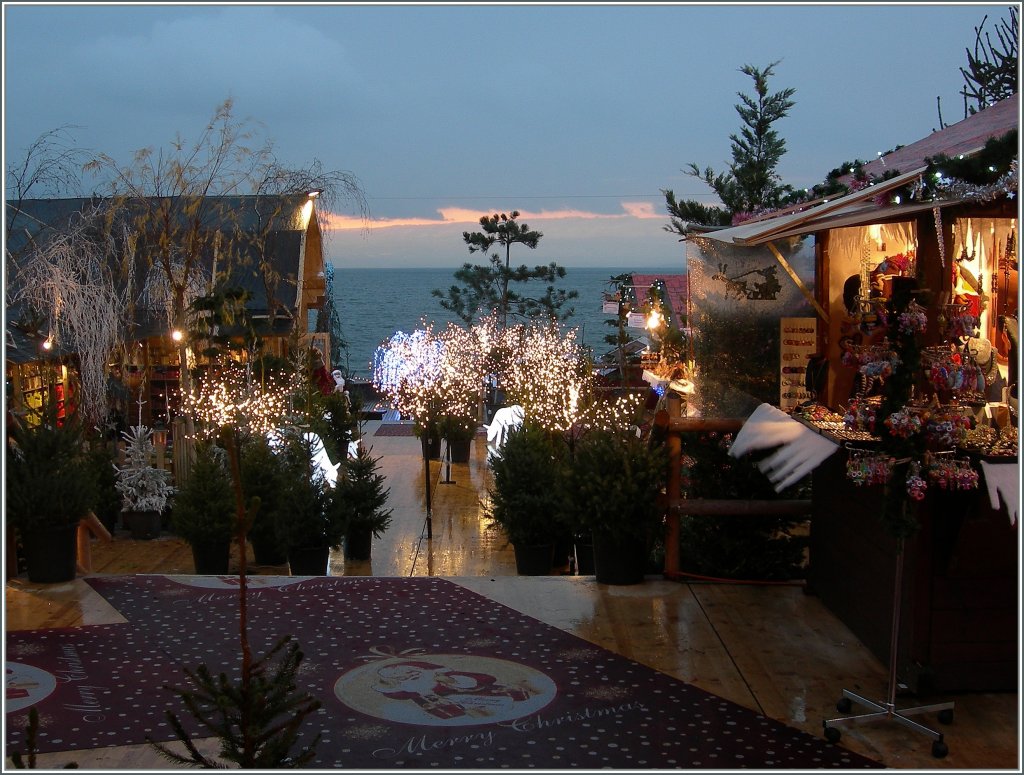 Weihnachtsmarkt in Montreux.
29. Nov. 2012