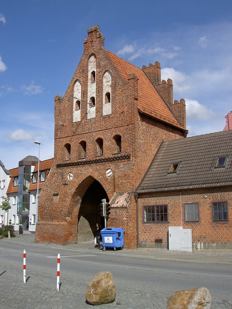 Wismar, gotisches Wassertor, erbaut 1450 (12.07.2012)