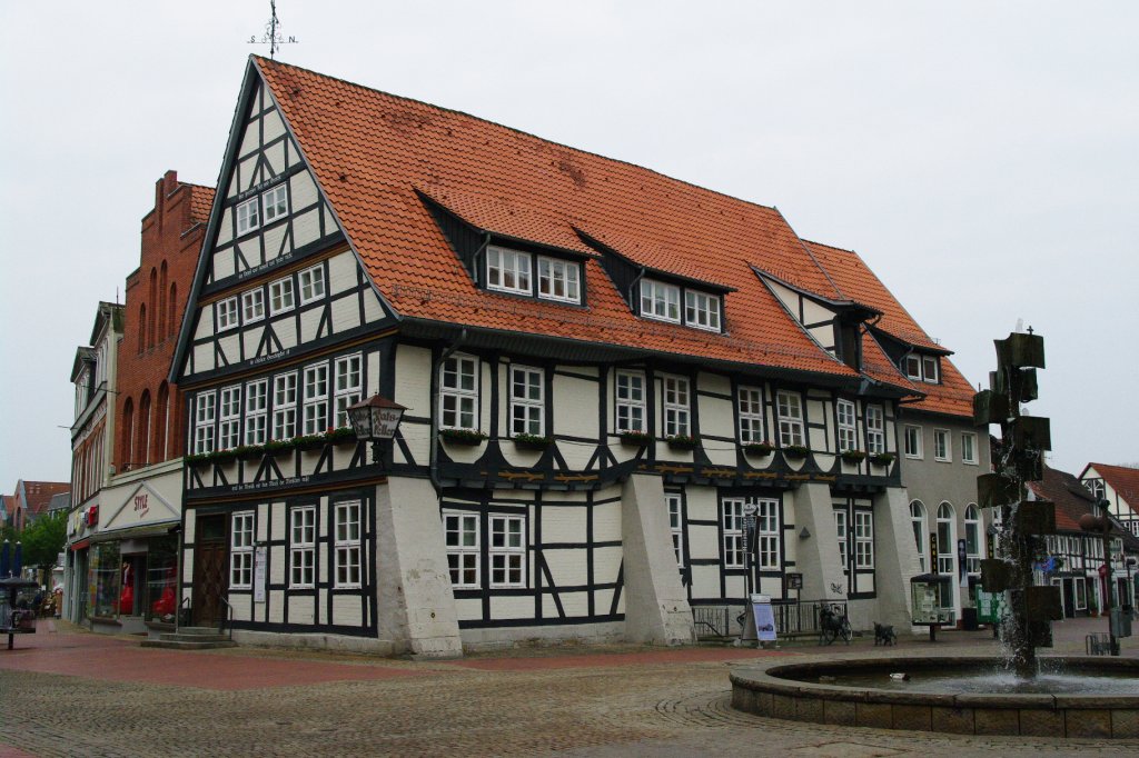 Wunstorf, Ratskeller, Lange Str. 12, erbaut 1520 (09.05.2010)
