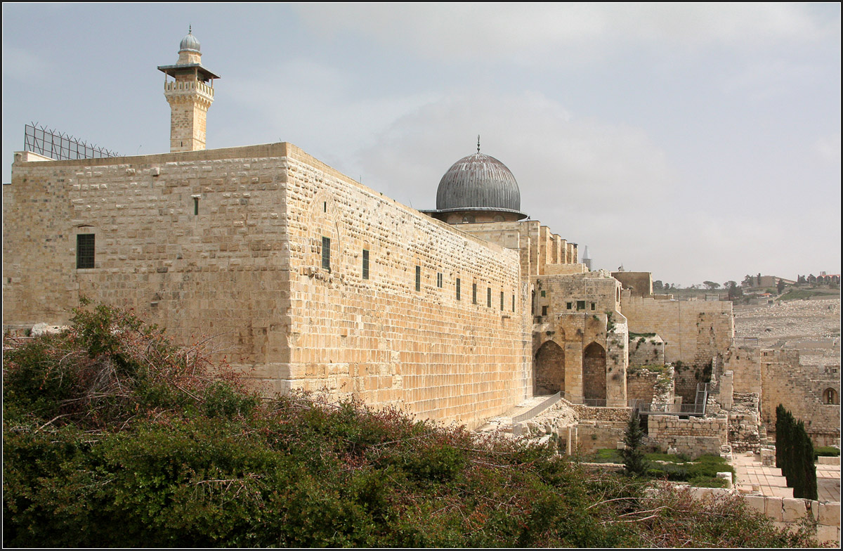 . Jerusalem -

El-Aqsa-Moschee. Ansicht von Sdwesten.

18.03.2014 (Matthias)