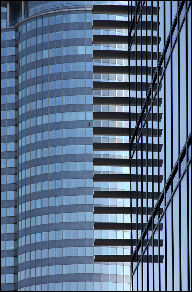 . Stahl und Glas -

Millenium Tower (1999) und Rivergate (2010) in Wien-Brigittenau.