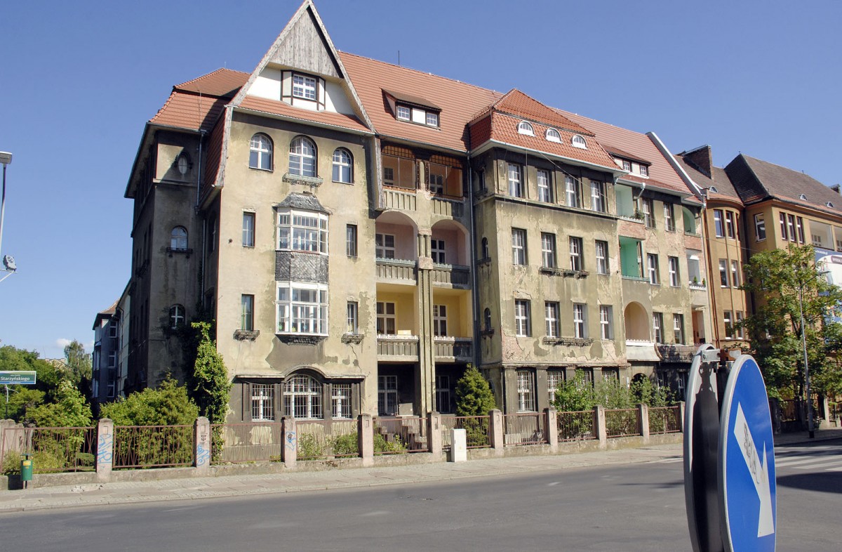 Alte deutsche Gebude in Stettin - Old german building in Szczecin.

Aufnahmedatum: 24. Mai 2015.
