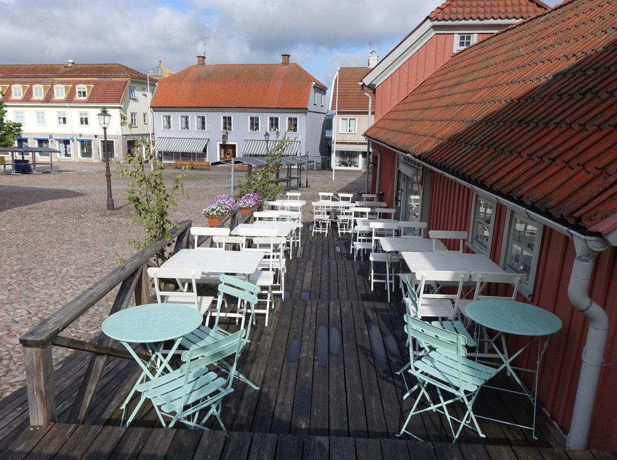 Am Hauptmarkt von Ulricehamn (14.06.2015)